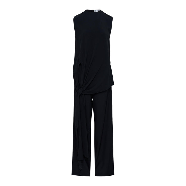 Club21 - ALAIA - Tie Jumpsuit - JUMPSUITS - Black