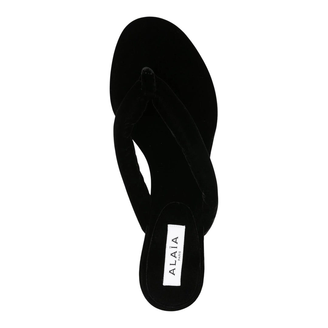 Club21 - ALAIA - Tong Mules 55 - HEELS - Black