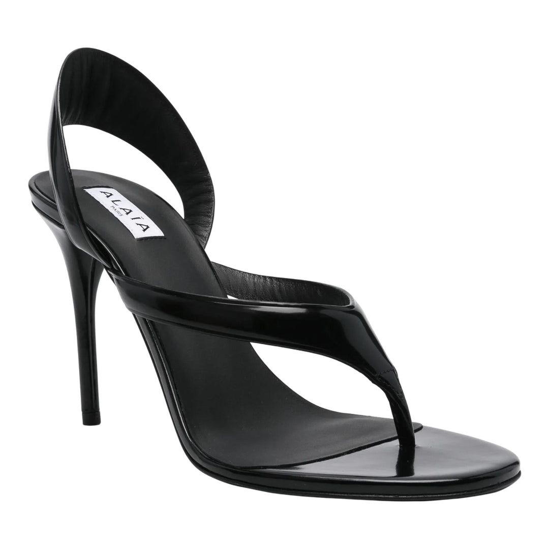 Club21 - ALAIA - Tong Sandals 90 - HEELS - Black