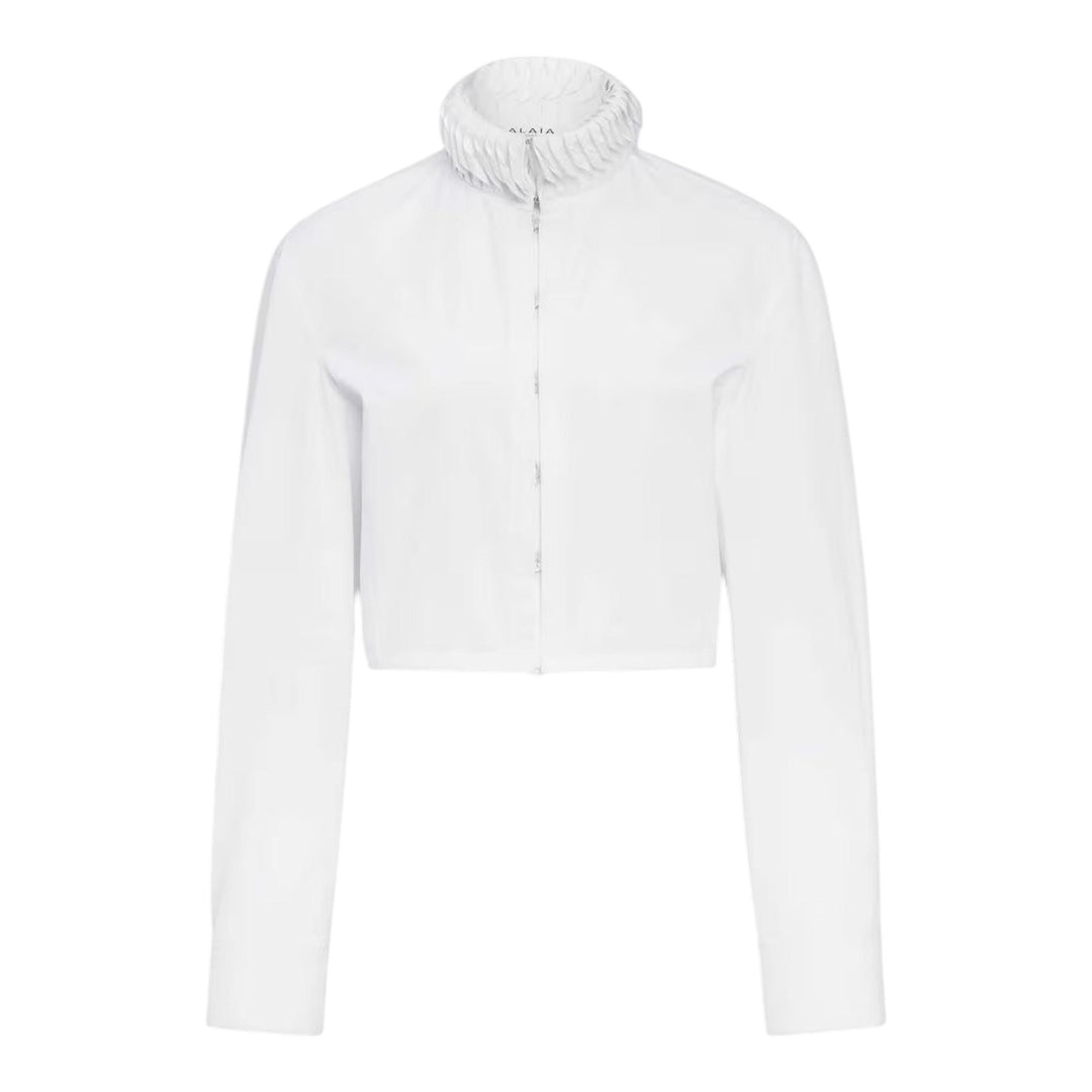 Club21 - ALAIA - Trimmed Shirt - WOVEN TOPS - White