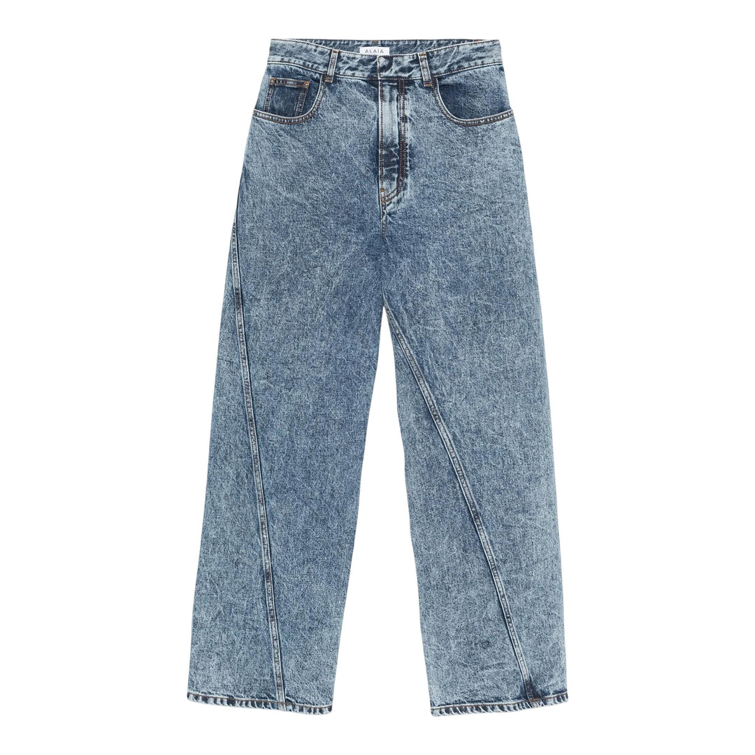 Club21 - ALAIA - Twisted Pants - JEANS - Denim