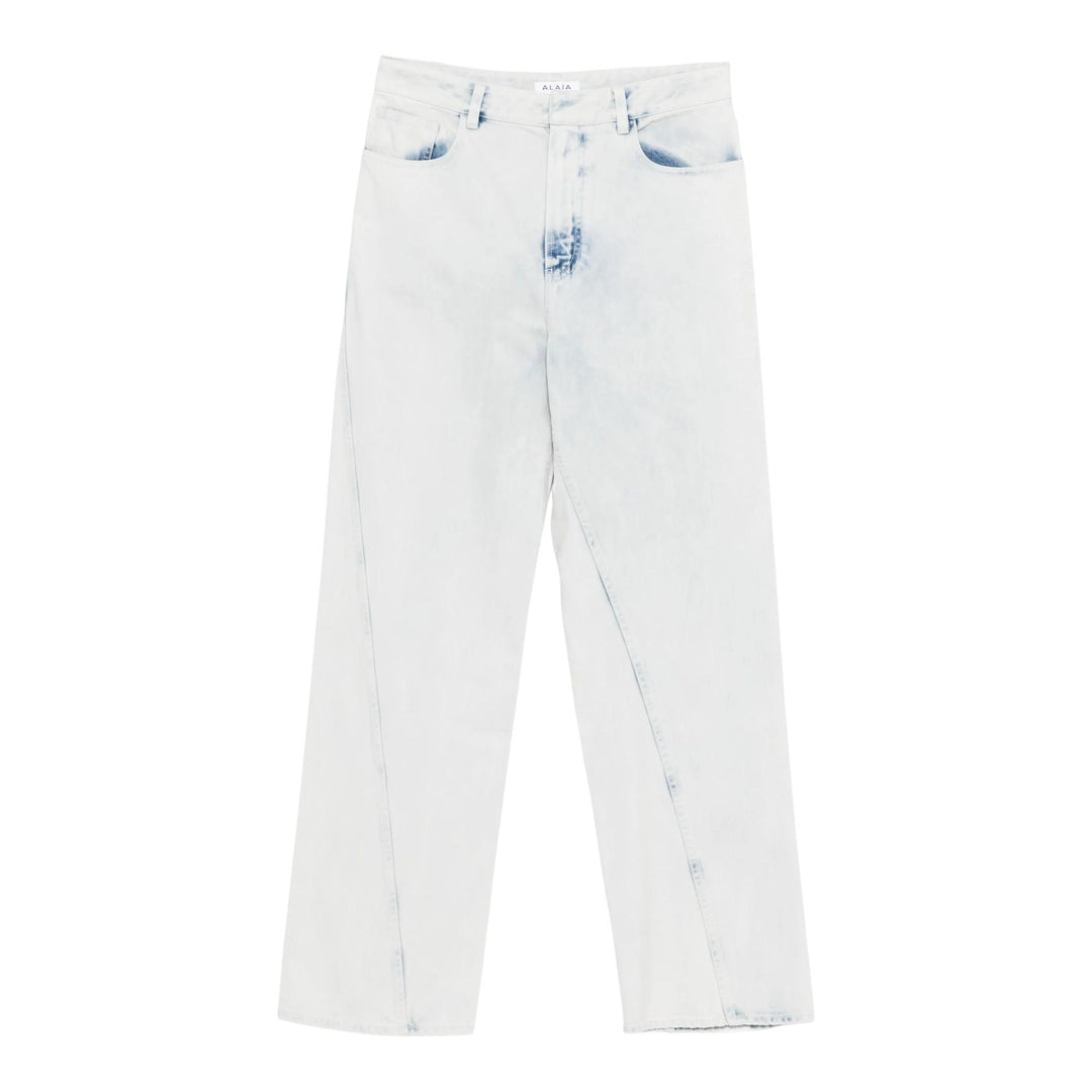 Club21 - ALAIA - Twisted Pants - JEANS - White