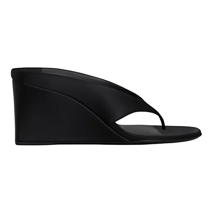 Club21 - ALAIA - Wedge Tongs 75 - HEELS - Black