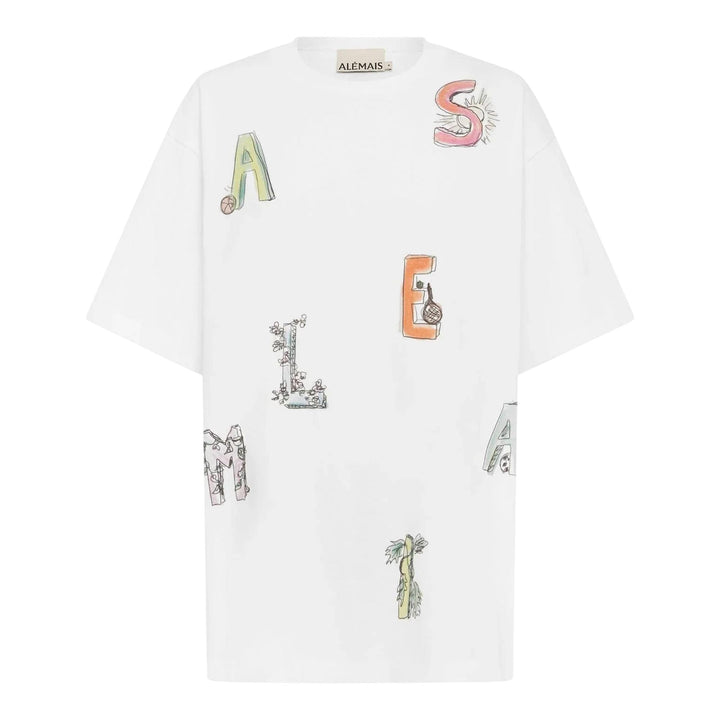 Club21 - ALEMAIS - Court Tee - TEES - White