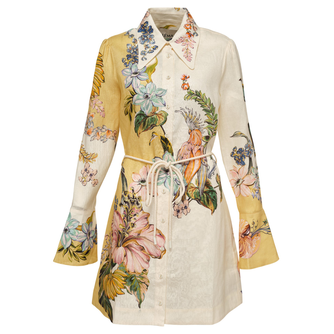 ALEMAIS_Oleander_Mini_Dress_Floral