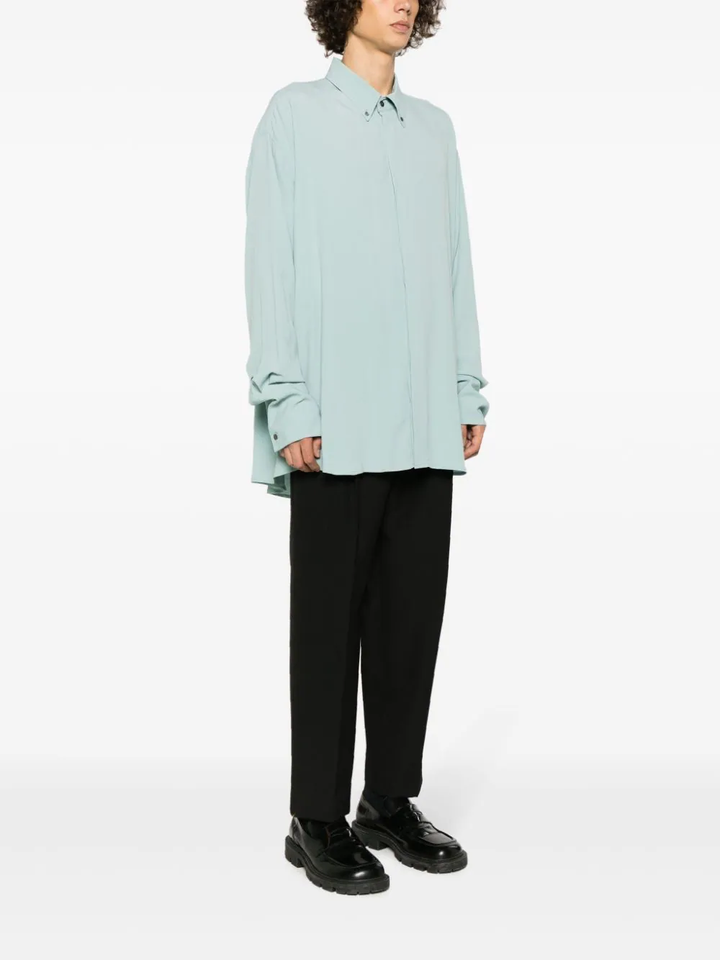 AMI-Paris-Oversize-Shirt-Blue-3