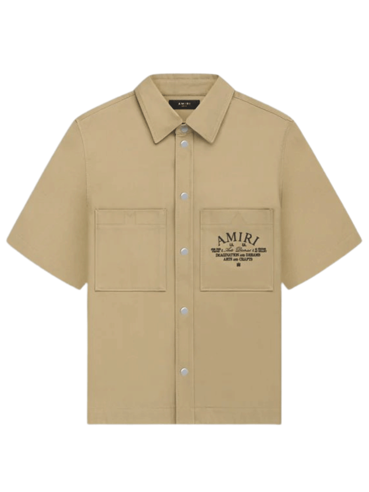 AMIRI-Arts-District-Camp-Shirt-Beige-1