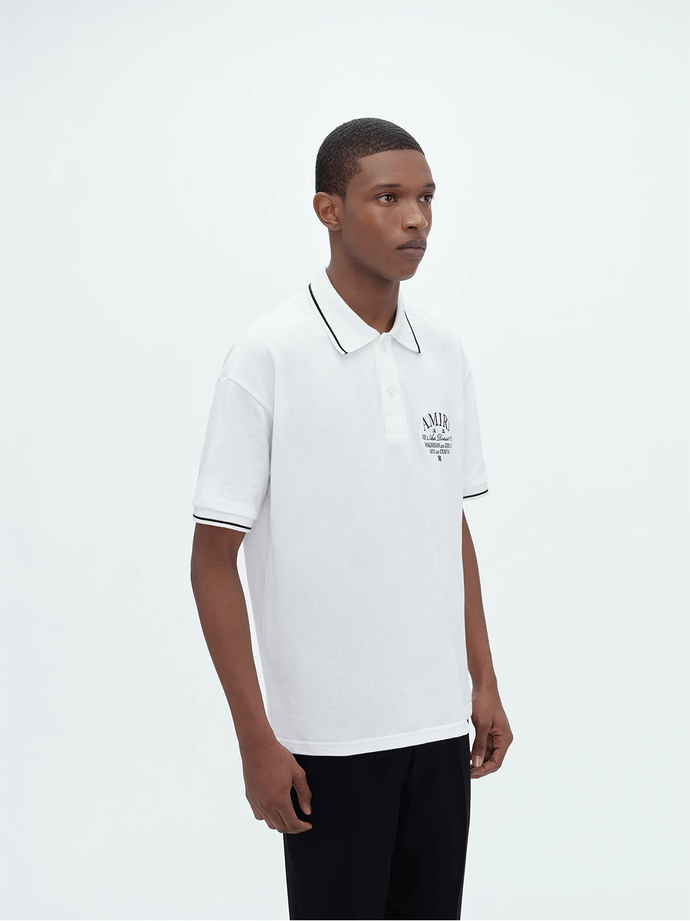 AMIRI-Arts-District-Pique-Polo-White-3