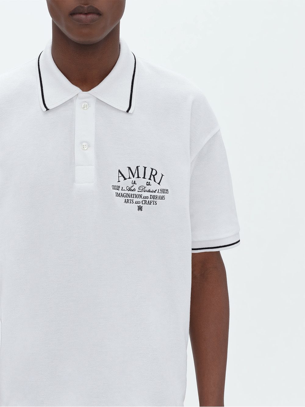 AMIRI-Arts-District-Pique-Polo-White-5