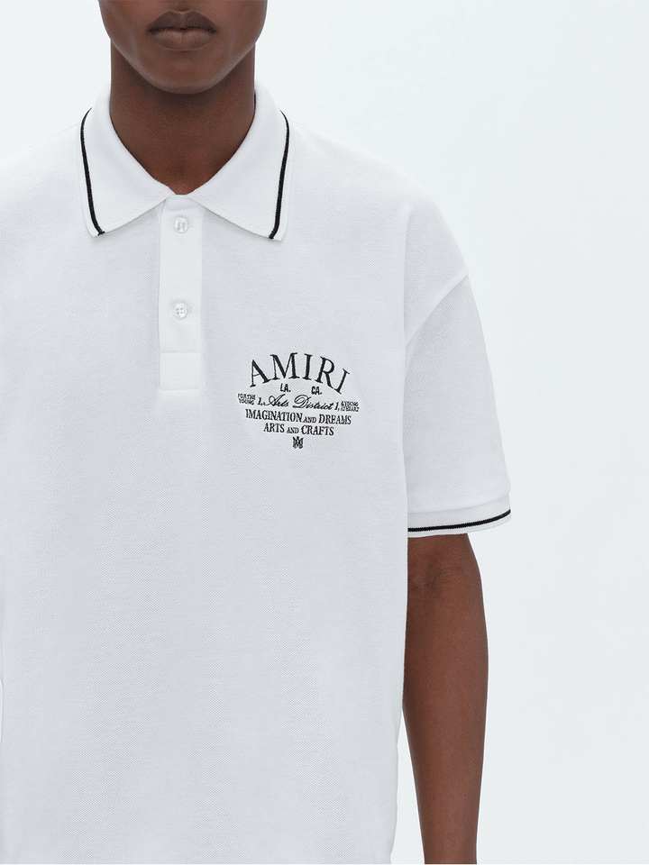 AMIRI-Arts-District-Pique-Polo-White-5