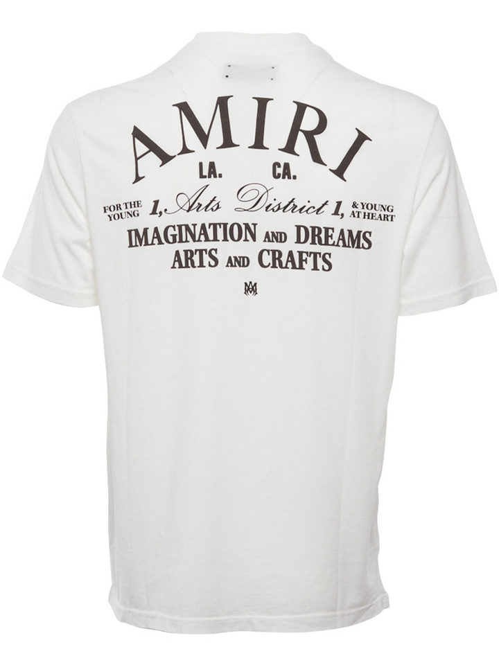 AMIRI Arts District Tee White 2