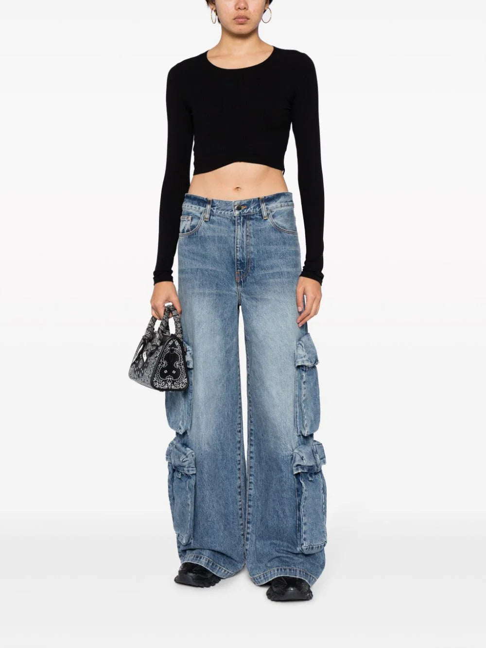 AMIRI-Baggy-Cargo-Jean-Blue-2