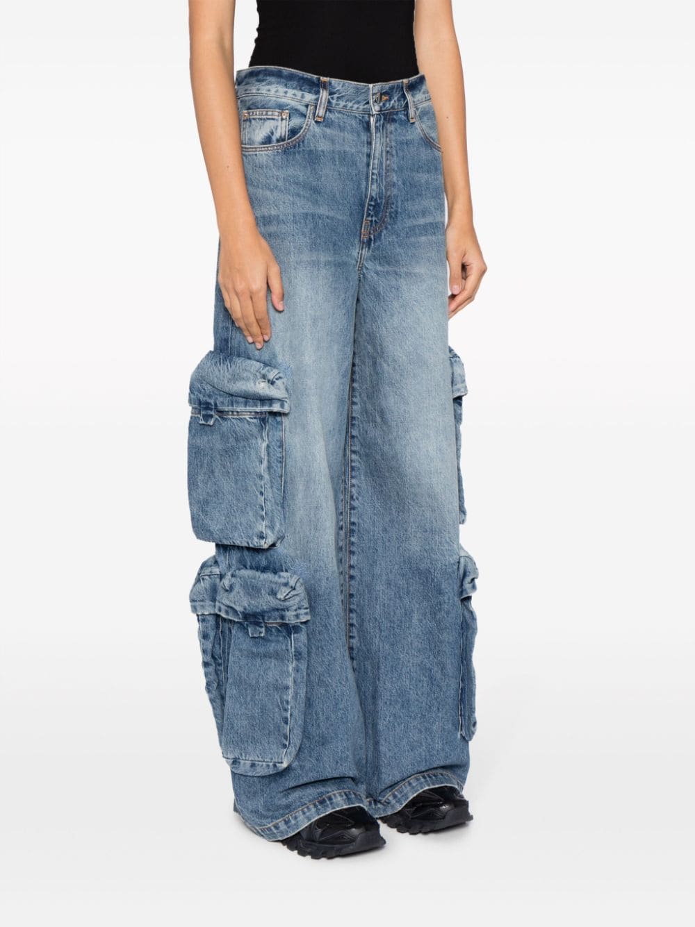 AMIRI-Baggy-Cargo-Jean-Blue-3