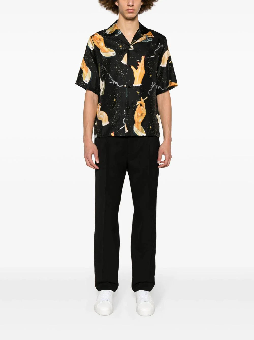 AMIRI-Champagne-Bowling-Shirt-Black-2