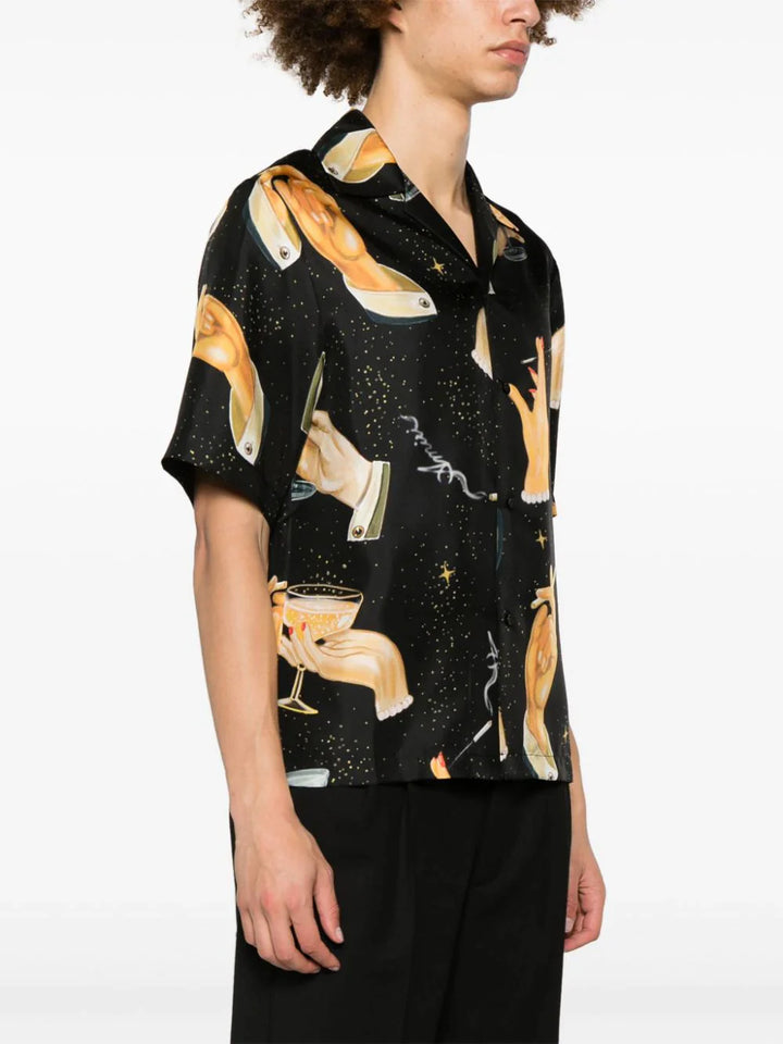 AMIRI-Champagne-Bowling-Shirt-Black-3