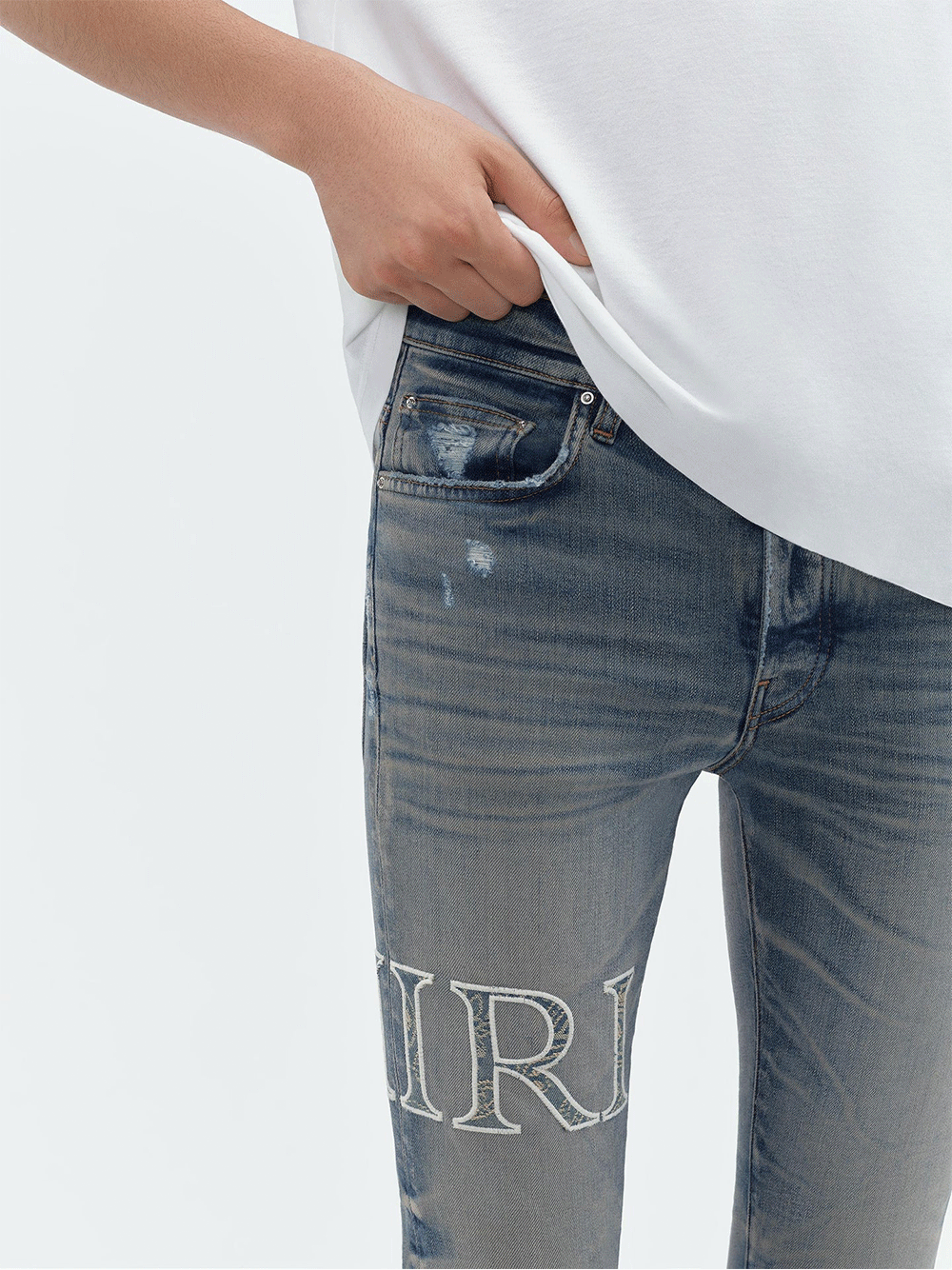 AMIRI-Core-Logo-Bandana-Jacquard-Jeans-Indigo-6