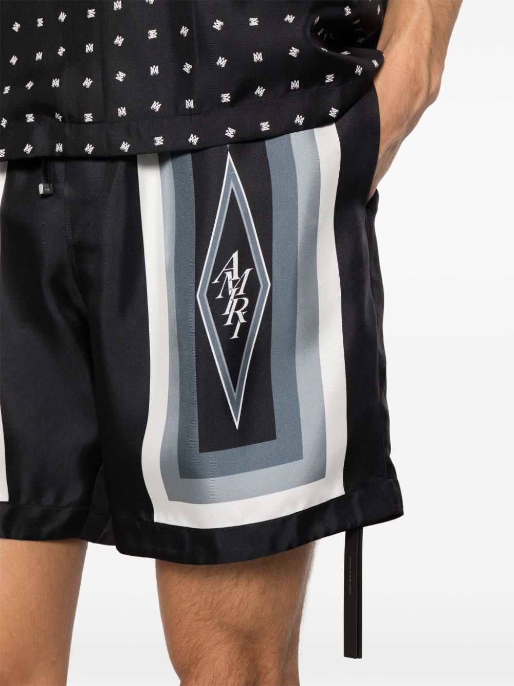 AMIRI-Diamond-Silk-Shorts-Black-5