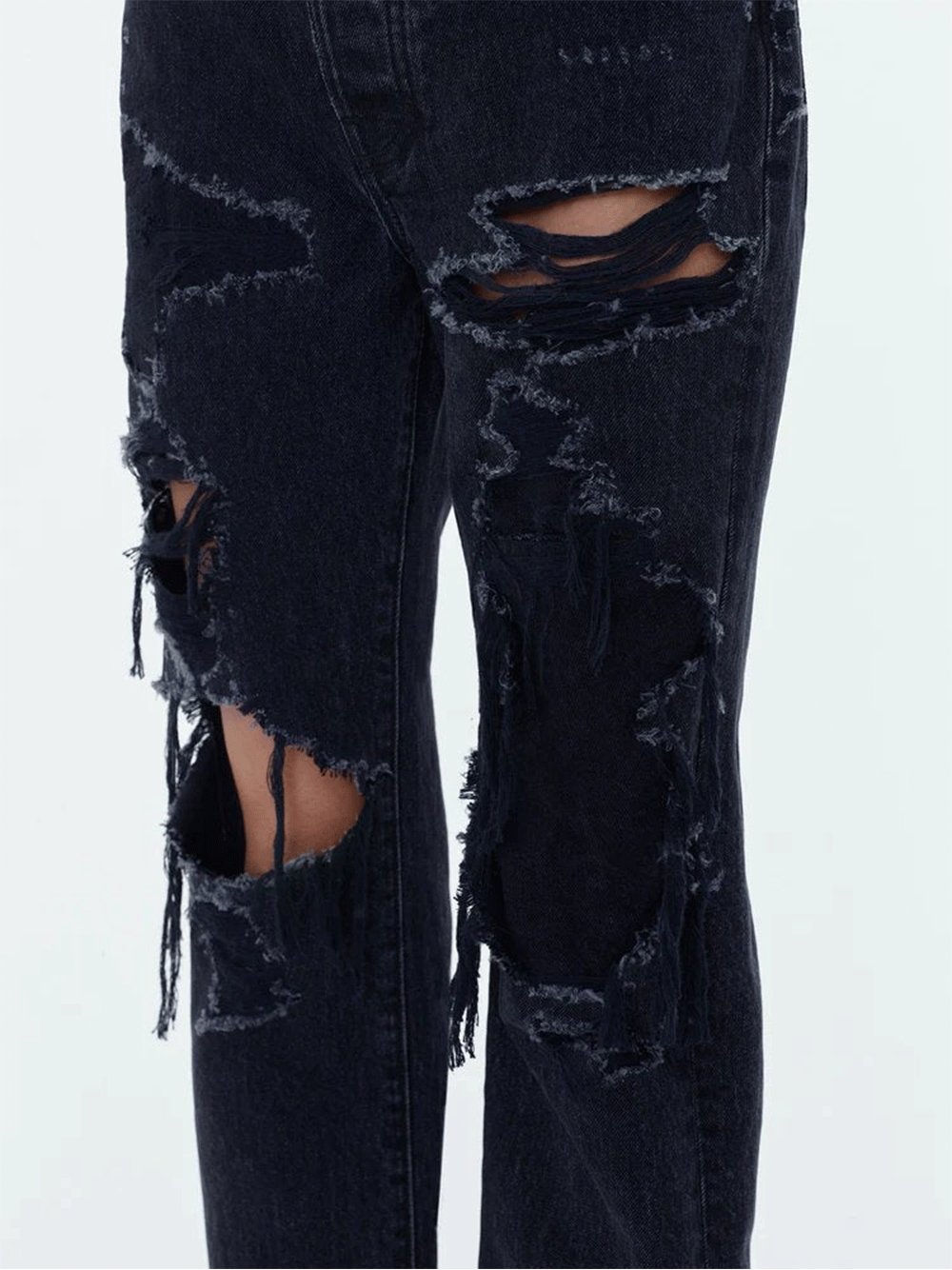 AMIRI-Distressed-Straight-Jeans-Black-7