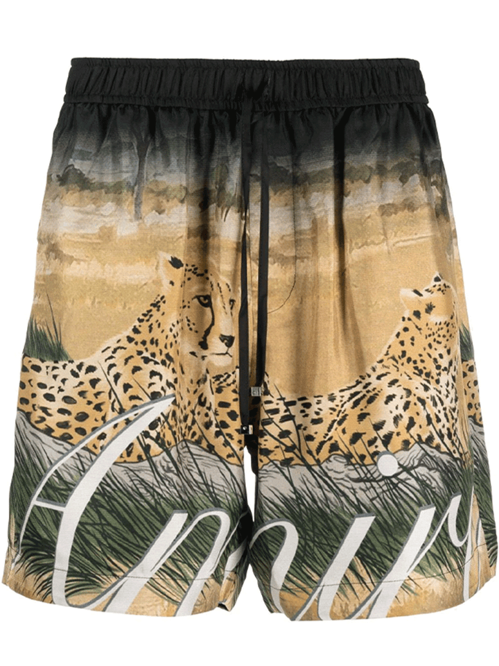 AMIRI-Leopard-Print-Drawstring-Short-Multi-1