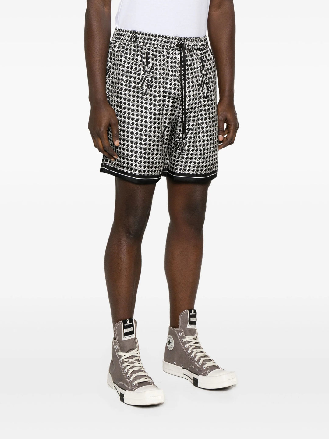 AMIRI-Staggard-Houndstooth-Shorts-Black-3
