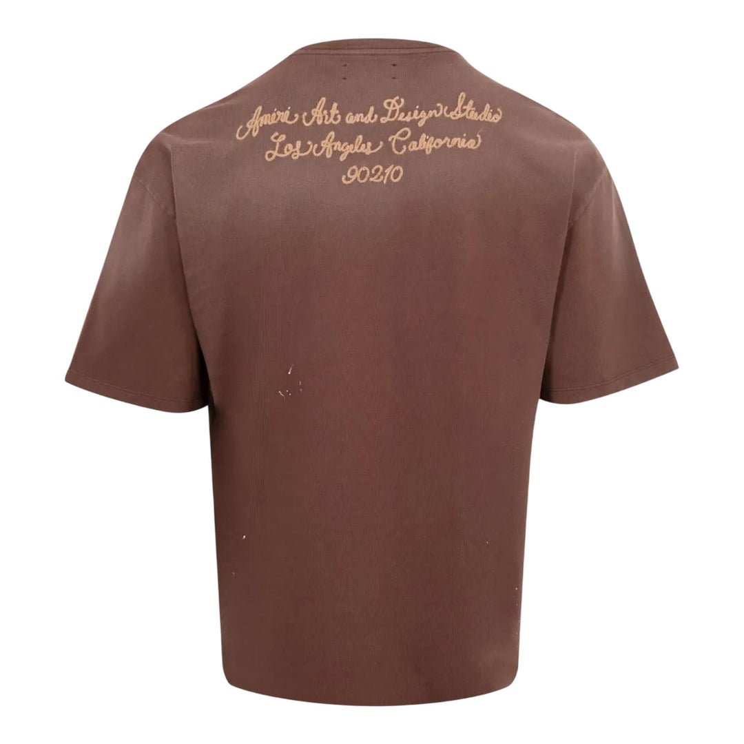 Club21 - AMIRI - Amiri Design Studio Oversized Tee - TEES - Brown