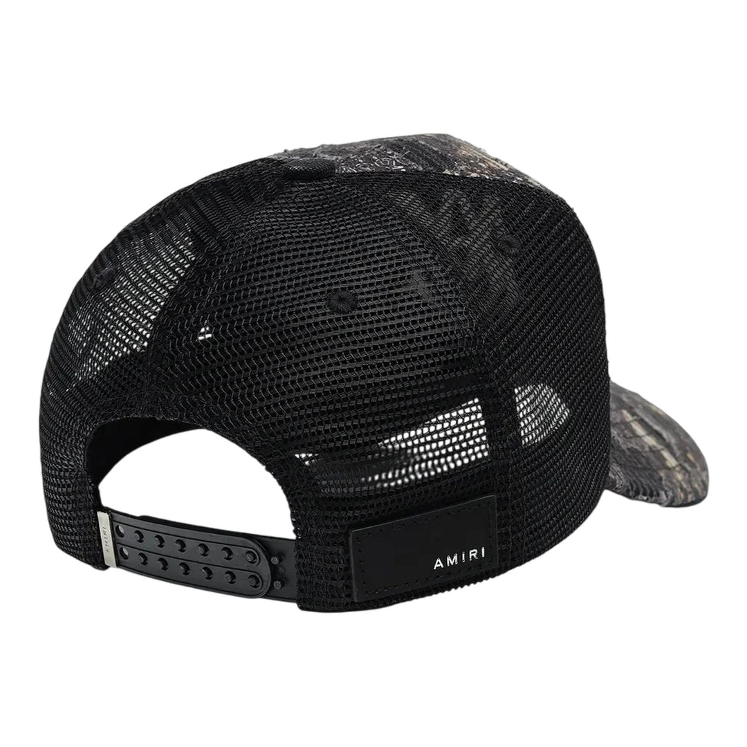Club21 - AMIRI - Bandana Repair Trucker Hat - HATS - Black