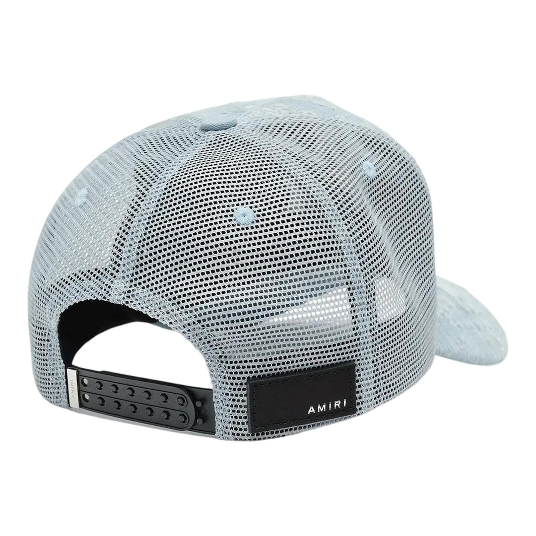 Club21 - AMIRI - Bandana Repair Trucker Hat - HATS - Light Blue