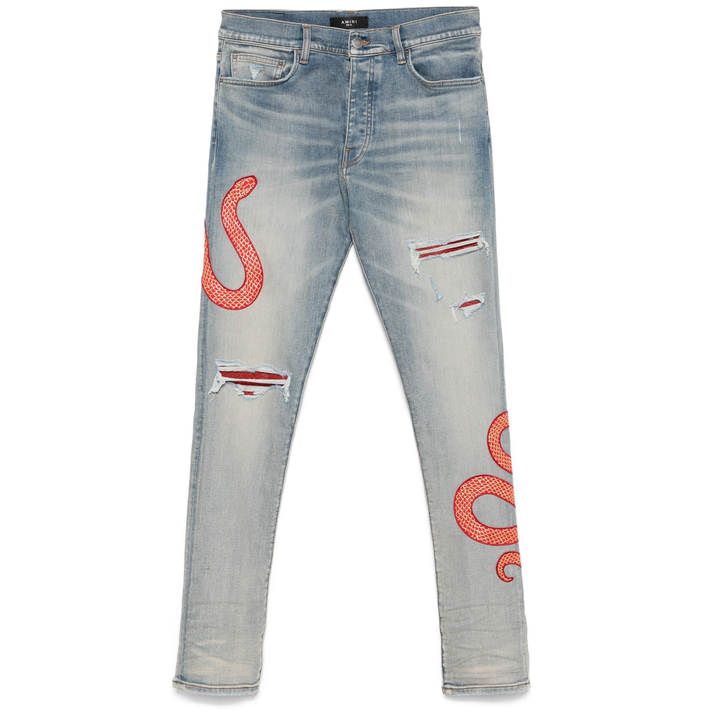 AMIRI_CNY_XO_Snake_Jeans_Indigo