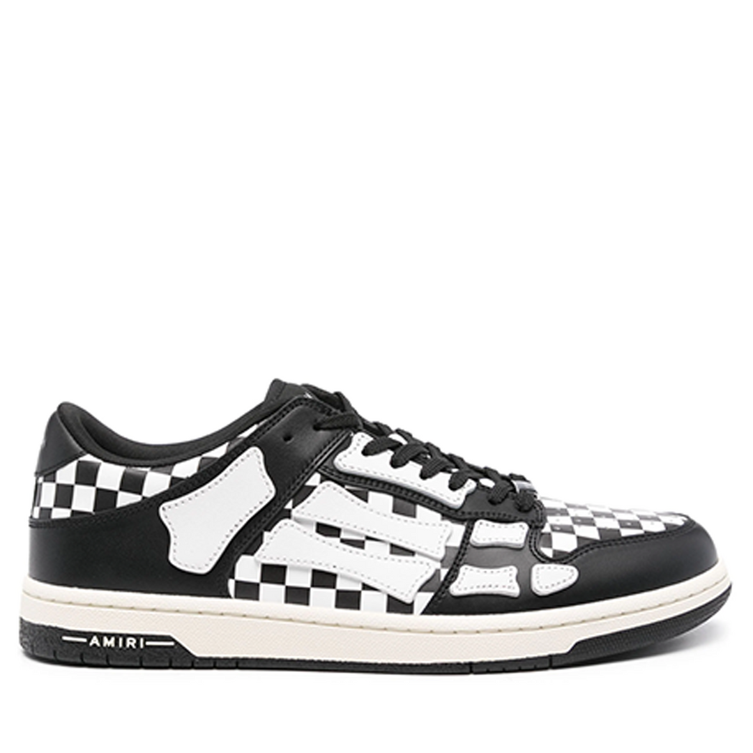 Checkered Skel Top Low