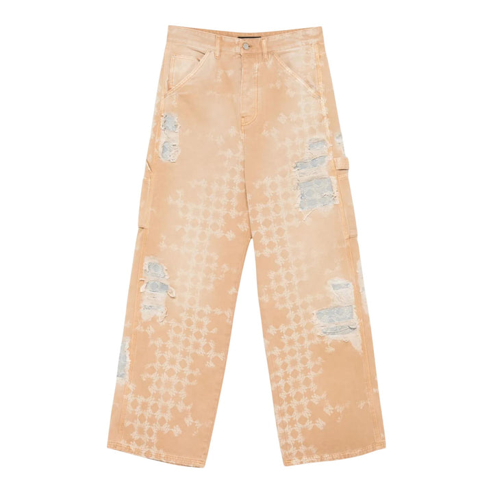 Club21 - AMIRI - Denim Repair Work Pants - PANTS - Beige