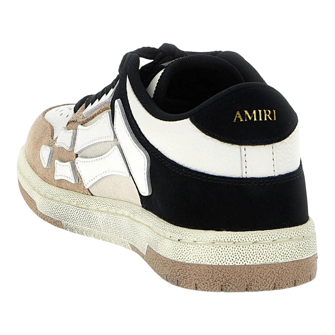 Club21 - AMIRI - Distressed Skel Top Low - SNEAKERS - Black