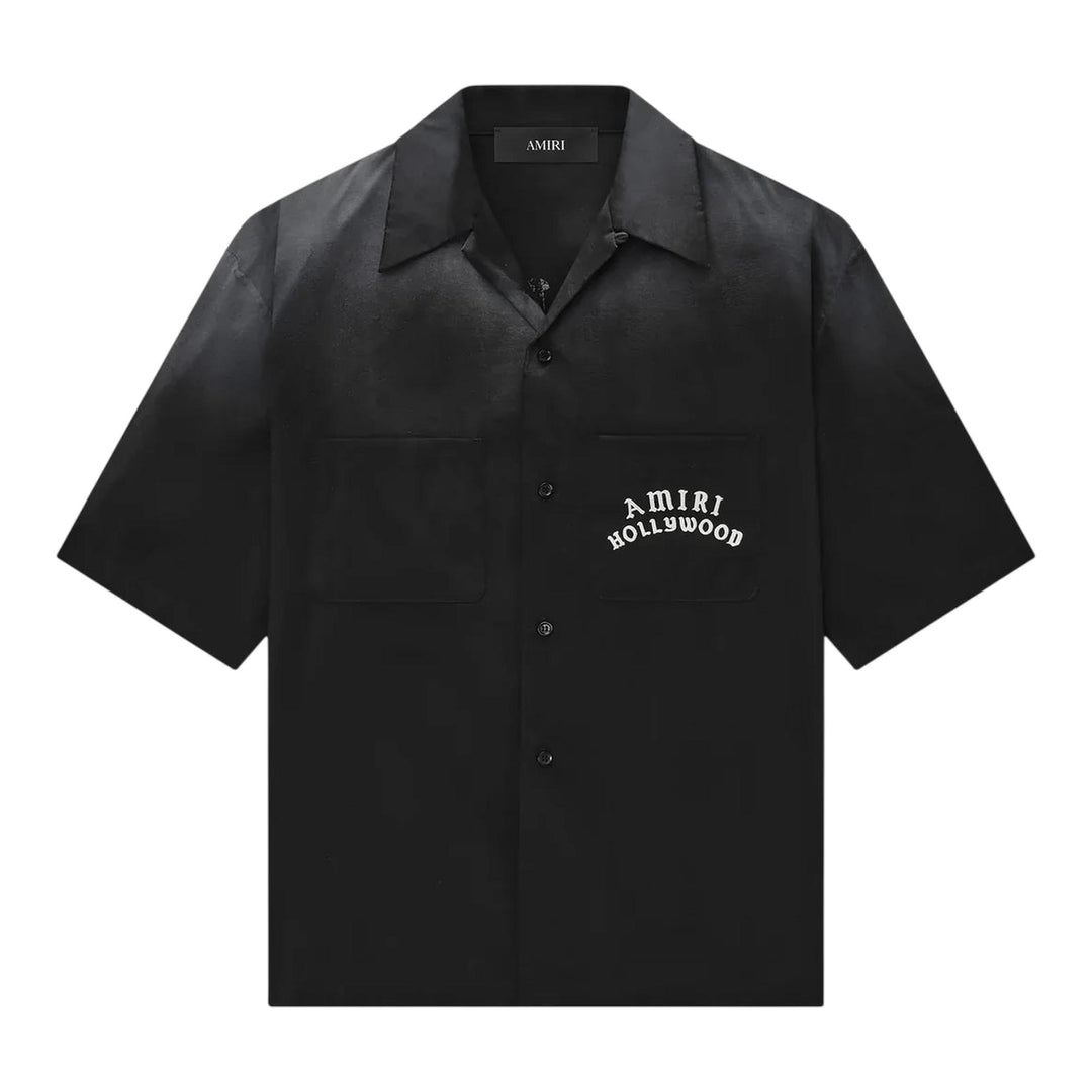 Club21 - AMIRI - Hollywood Bowling Shirt - SHIRTS - Black