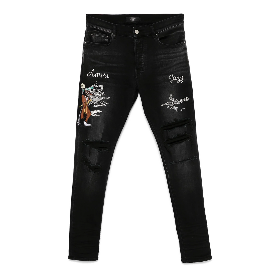Jazz Wolf Skinny Jeans