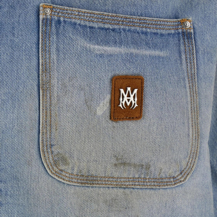 Club21 - AMIRI - Lightweight Denim Work Jacket - BLOUSON - Light Blue