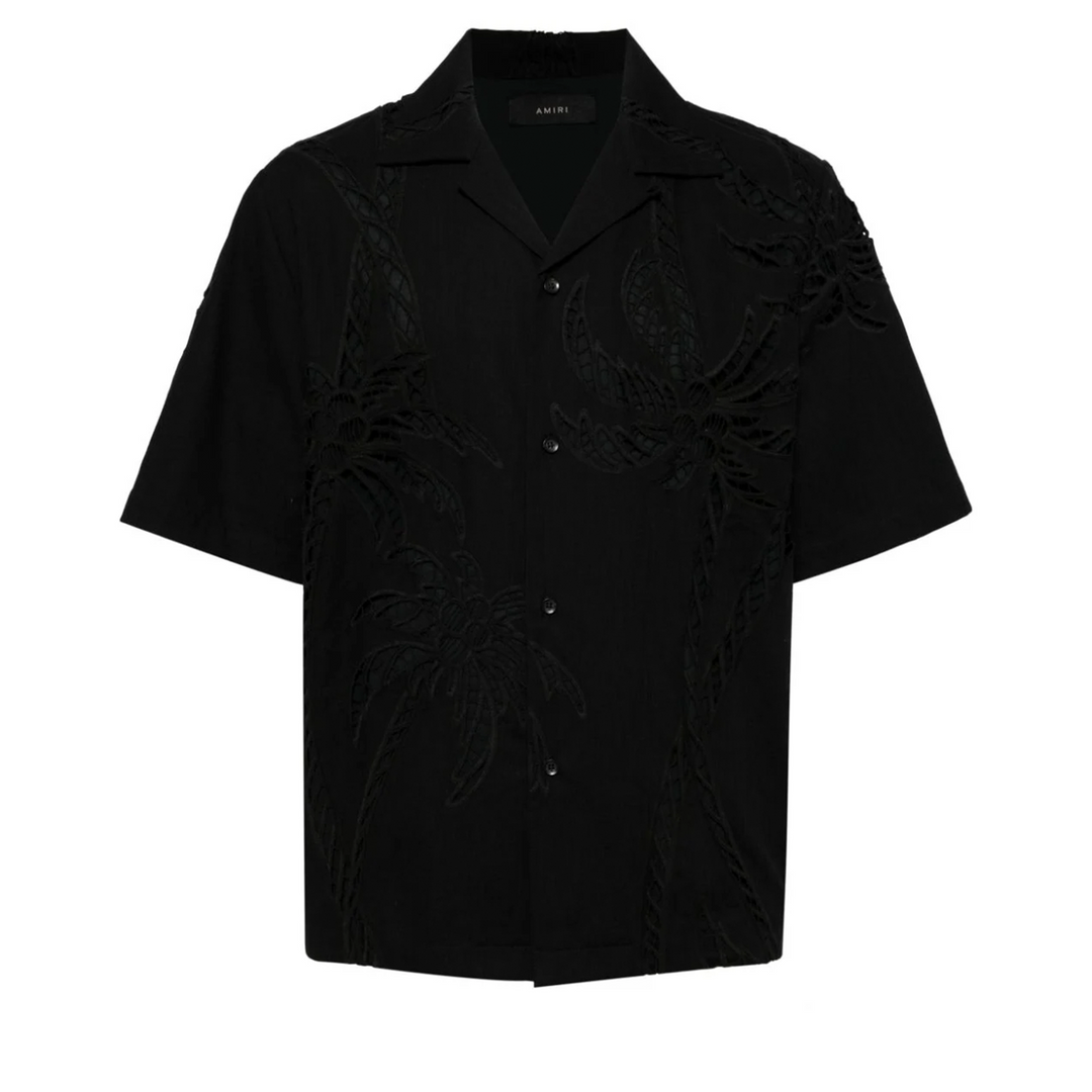 MA Paisley Palm Camp Shirt