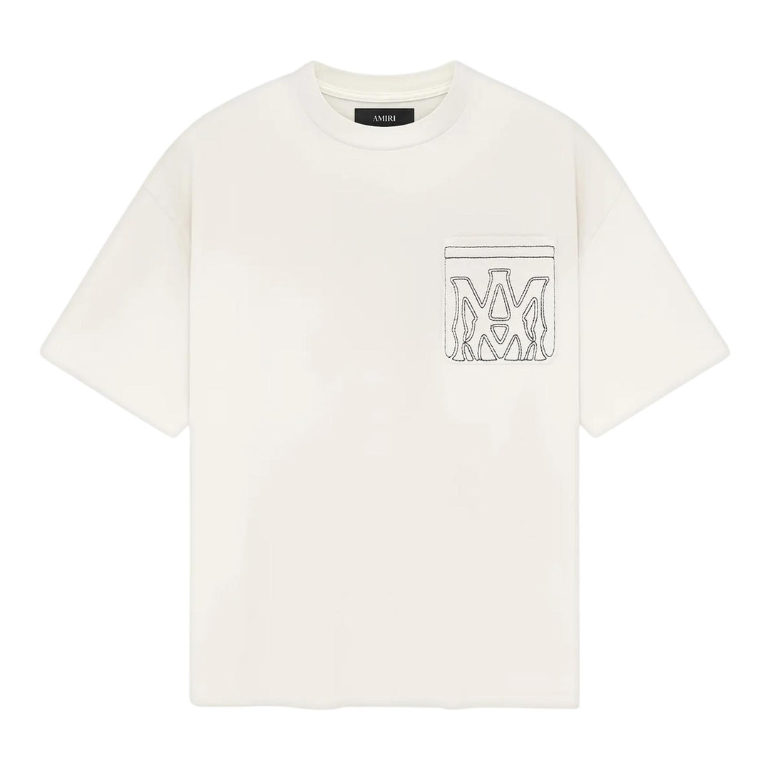 Club21 - AMIRI - MA Outline Oversized Tee - TEES - Off-White