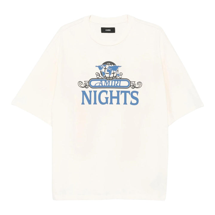 Club21 - AMIRI - Nights Oversized Tee - TEES - Off-White