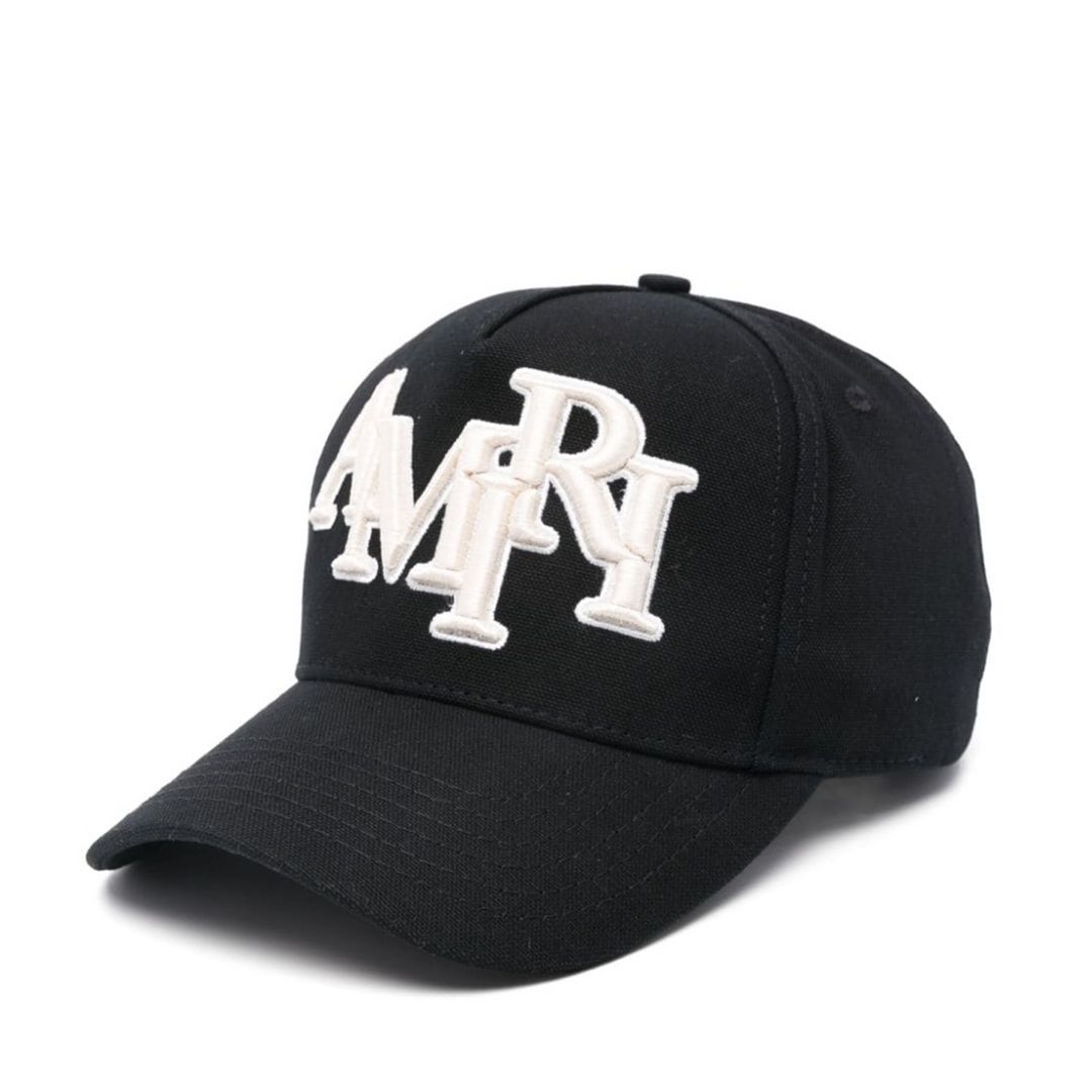 Staggered Amiri Canvas Hat