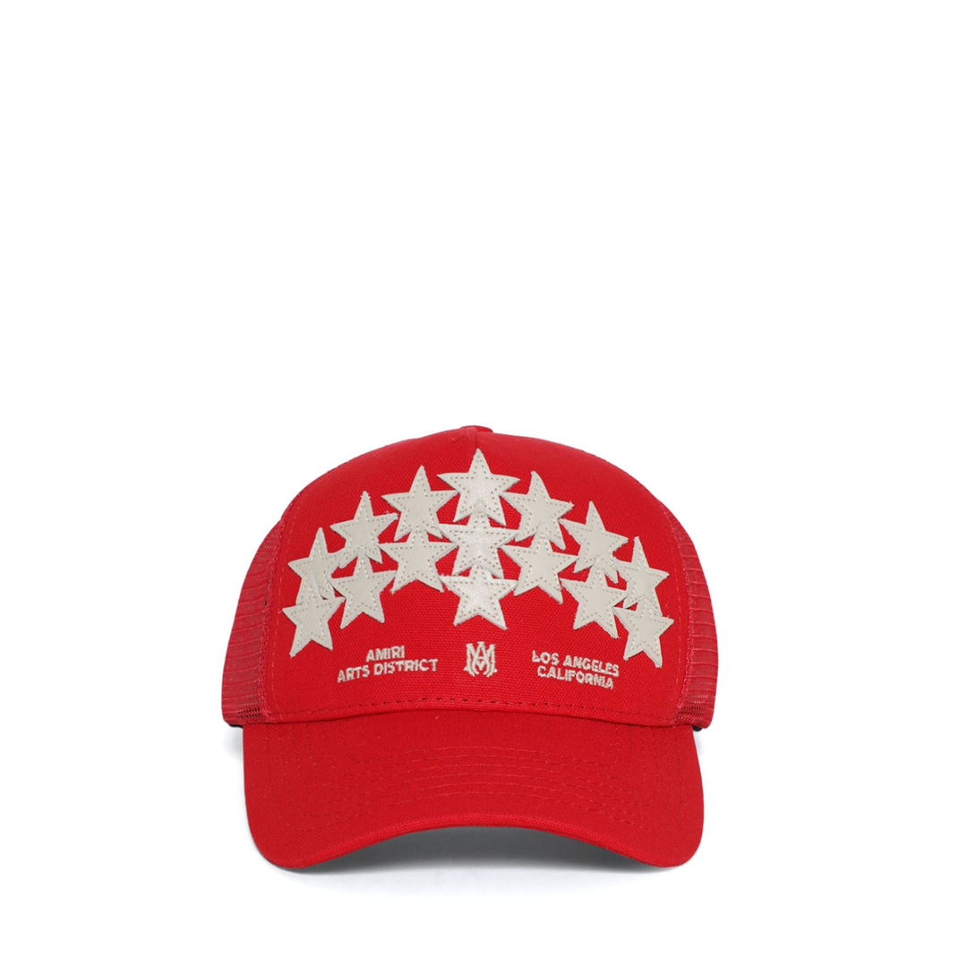 AMIRI_Stars_Trucker_Hat-Red