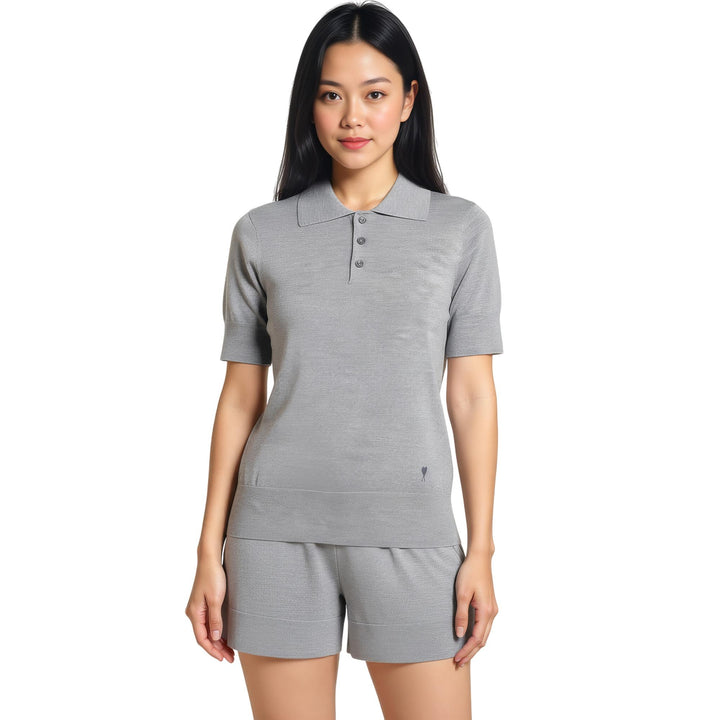 Club21 - AMI - ACD Polo - POLOS - Grey