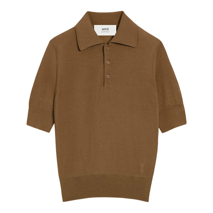 Club21 - AMI - ADC Polo - POLOS - Brown