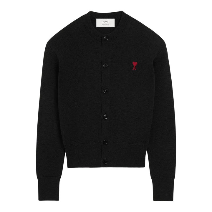 Club21 - AMI - Adc Cardigan - CARDIGANS - Black