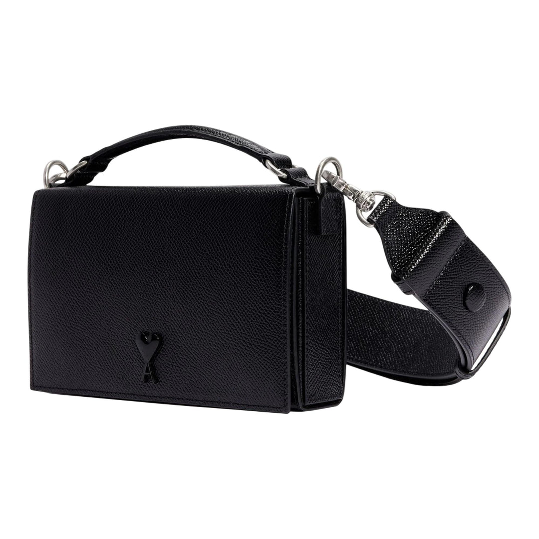 Club21 - AMI - Ami De Coeur Lunch Box Bag - HANDBAGS - Black