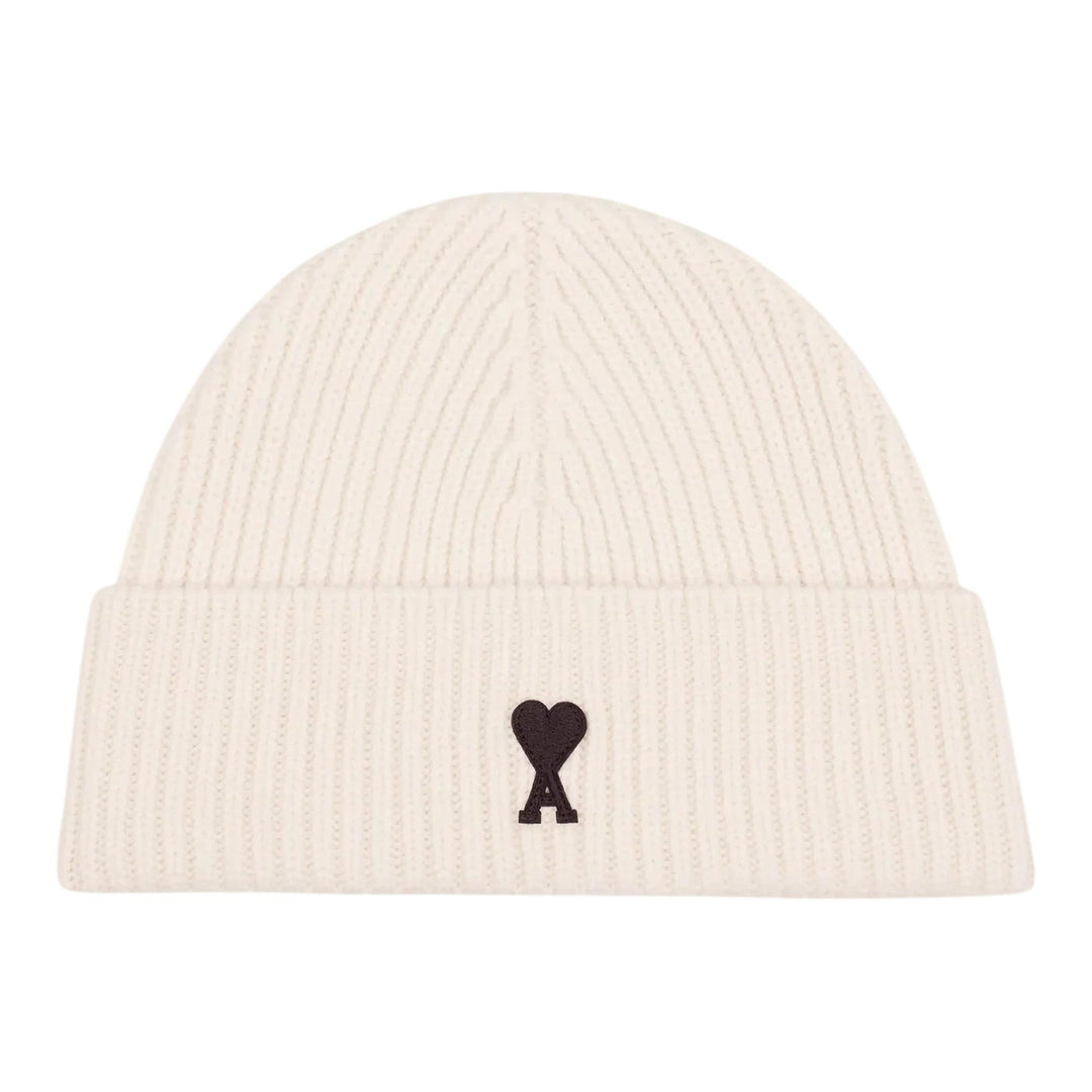 Club21 - AMI - Black ADC Beanie - HATS - Off-White