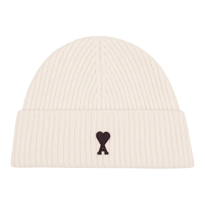 Club21 - AMI - Black ADC Beanie - HATS - Off-White