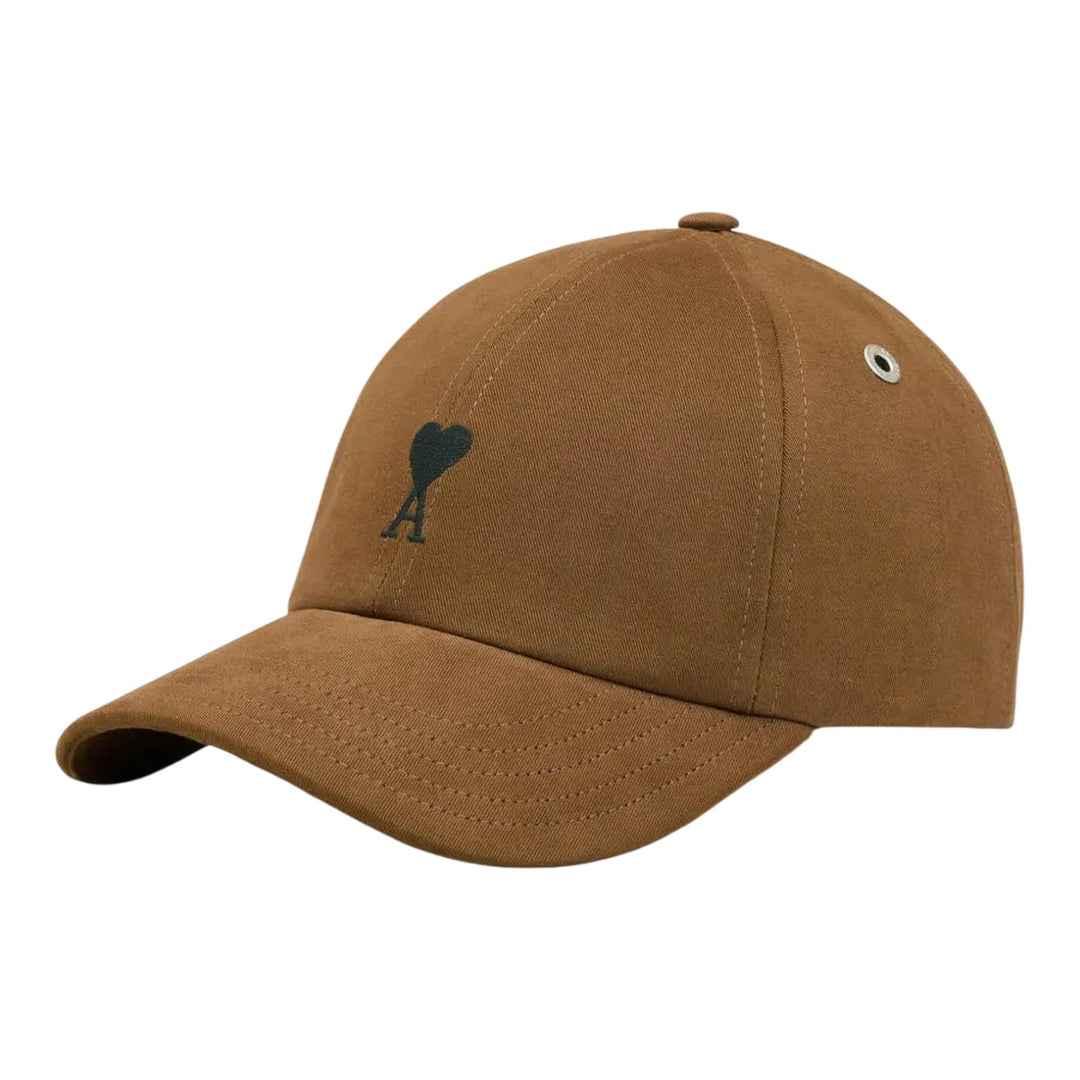 Club21 - AMI - Black ADC Cap - HATS - Brown