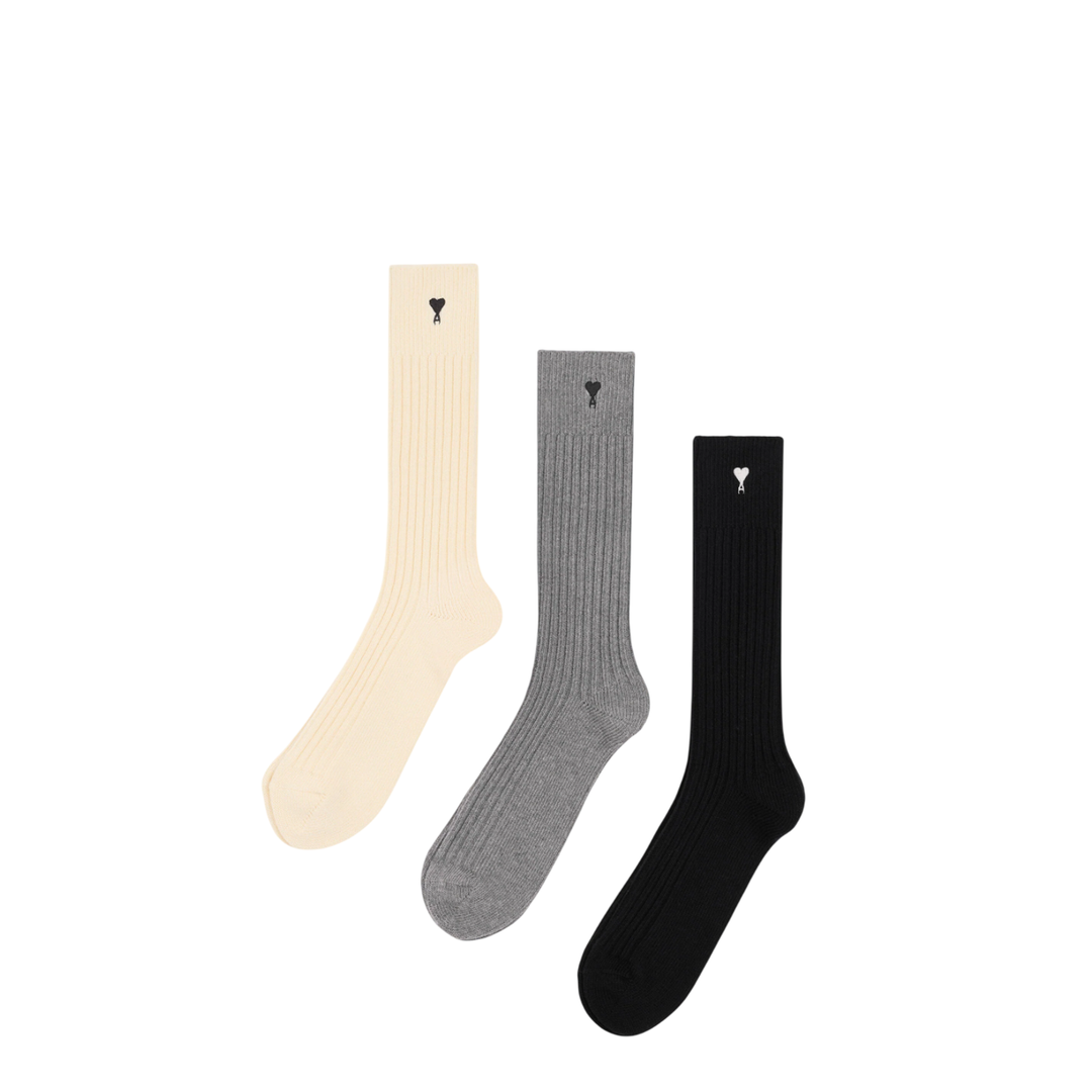 Cotton Black ADC Pack Socks