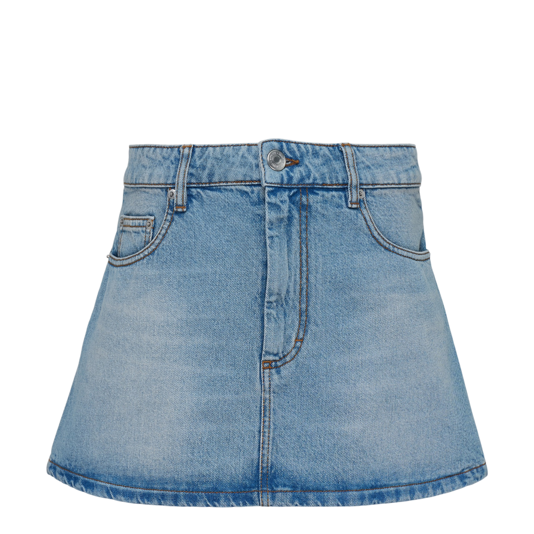 Denim Mini Skirt