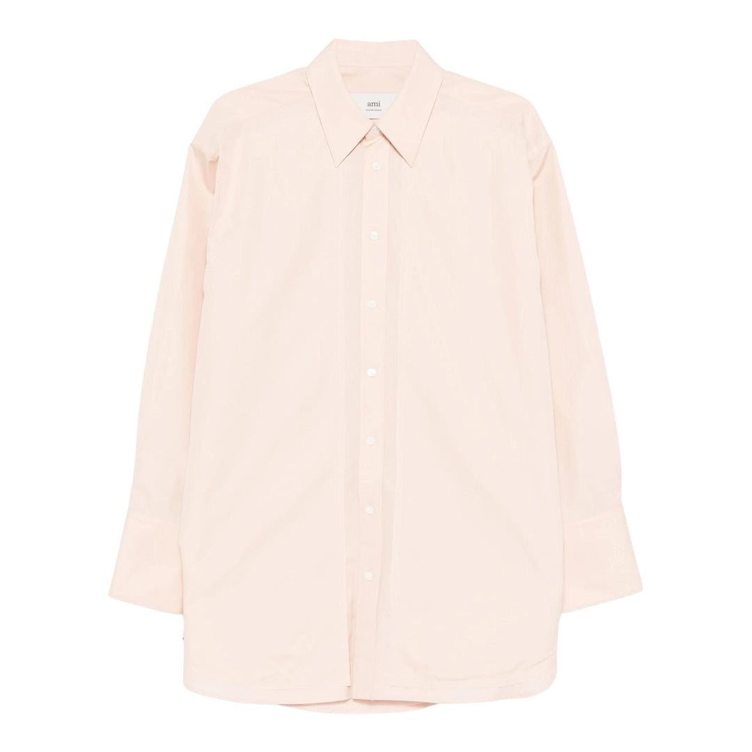 Club21 - AMI - Edge Stitching Shirt - SHIRTS - Pink