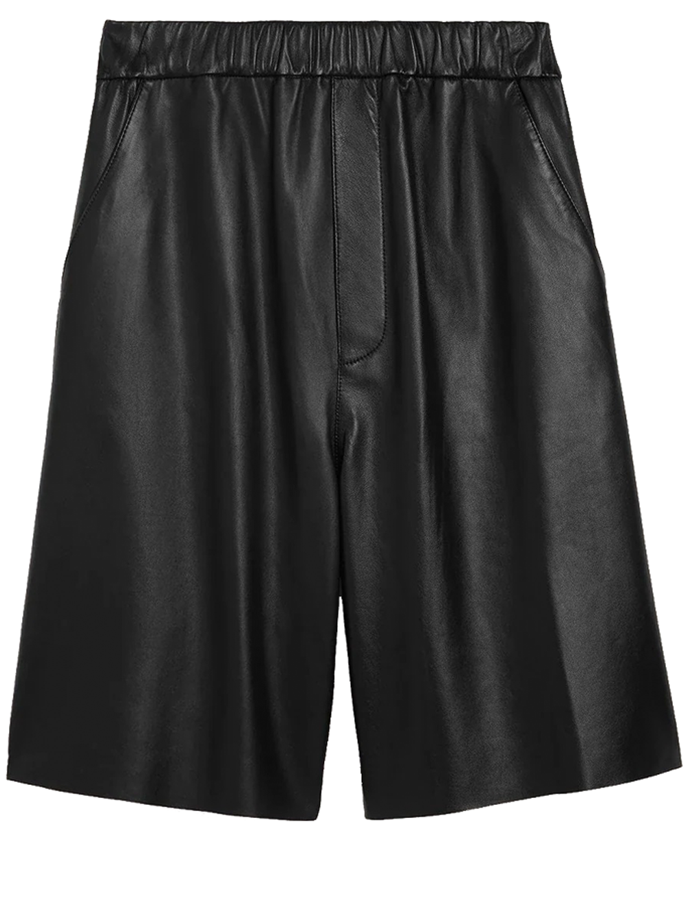 Elasticated Waist Bermuda Shorts